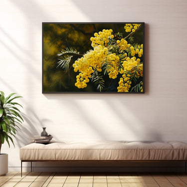 Yellow Flowers Oil Painting